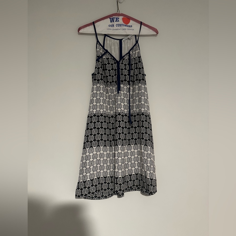 collective concepts spagetti straps geometric mini dress size Xs - Picture 1 of 6